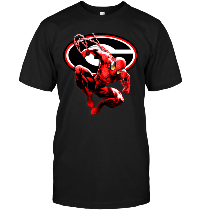 Spider-Man Georgia Bulldogs T-Shirt